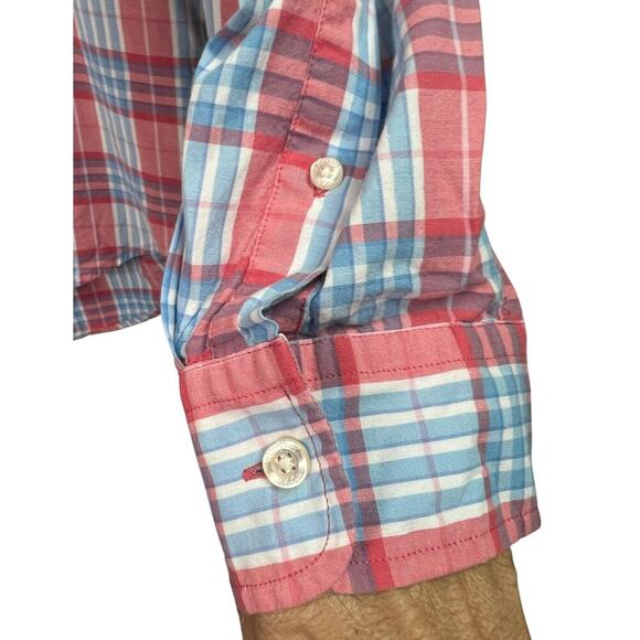 Vineyard Vines Slim Fit Whale Shirt Men's Button Front Long Sleeve Large - Picture 7 of 10